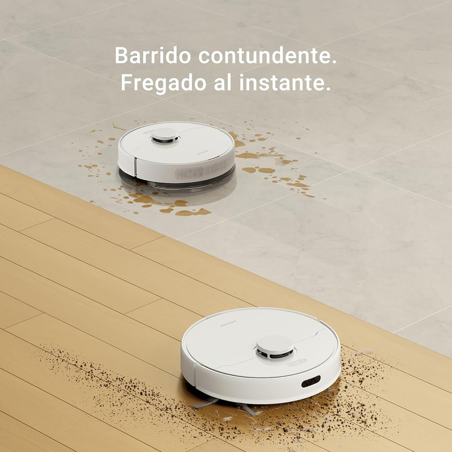 Dreame – D9 Max Gen 2 Robot aspirador blanco para hogar