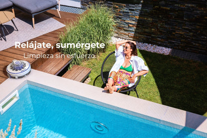GRE - Wet Runner Limpiafondos piscina bateria sin cable RBR60