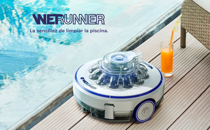 GRE - Wet Runner Limpiafondos piscina bateria sin cable RBR60