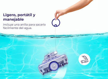 GRE - Wet Runner Limpiafondos piscina bateria sin cable RBR60