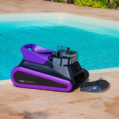 Dolphin Niya Sonar 30 - Robot limpiafondos sin cable para piscina