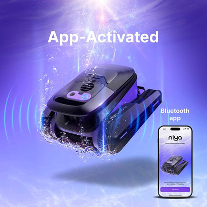 Dolphin Niya Sonar 50 - Robot limpiafondos sin cable para piscina