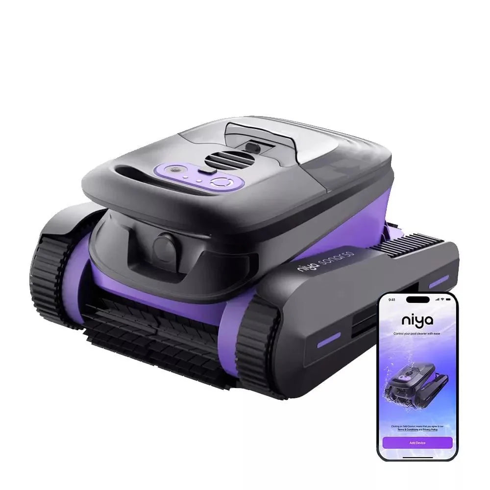 Dolphin Niya Sonar 50 - Robot limpiafondos sin cable para piscina