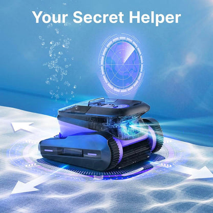 Dolphin Niya Sonar 50 - Robot limpiafondos sin cable para piscina