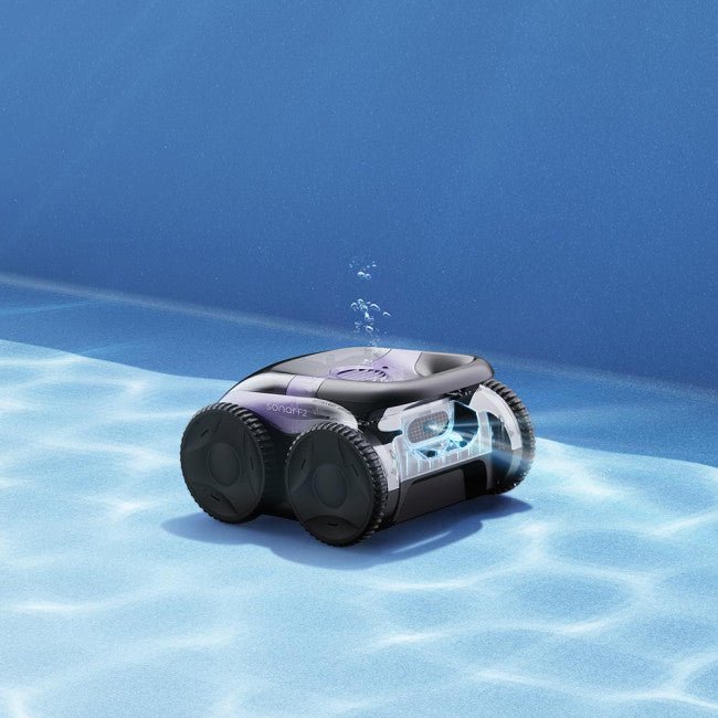 Maytronics Niya Sonar F2 - Robot limpiafondos sin cable para piscina