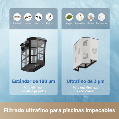 Mova - Diver A10 Robot Limpiafondos de piscina de batería sin cable