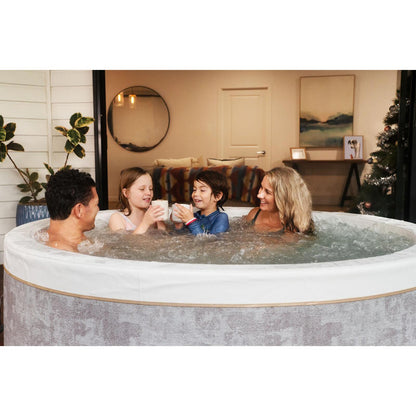 MSpa - Spa hinchable semirrígido circular Cocoon-Eco 4–6 personas