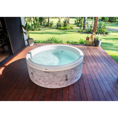 MSpa - Spa hinchable semirrígido circular Cocoon-Eco 4–6 personas