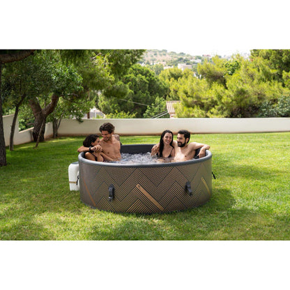 MSpa - Spa hinchable semirrígido circular Mono-Eco 6-8 personas
