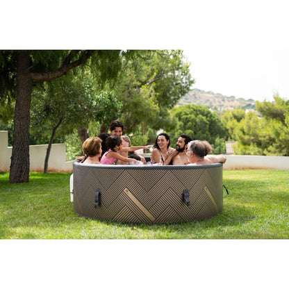 MSpa - Spa hinchable semirrígido circular Mono-Eco 4-6 personas