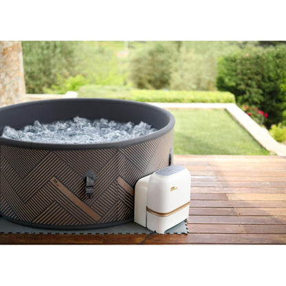 MSpa - Spa hinchable semirrígido circular Mono-Eco 6-8 personas