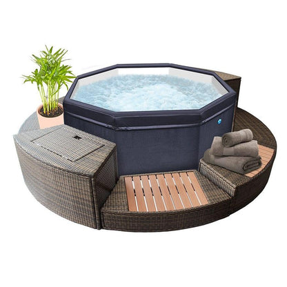 NetSpa - Spa hinchable Octopus + Mobiliario