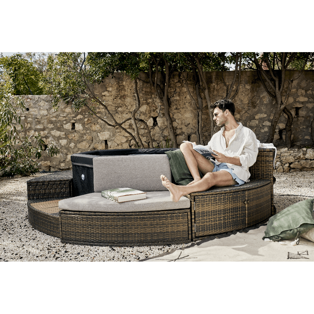 NetSpa - Spa hinchable Octopus + Mobiliario