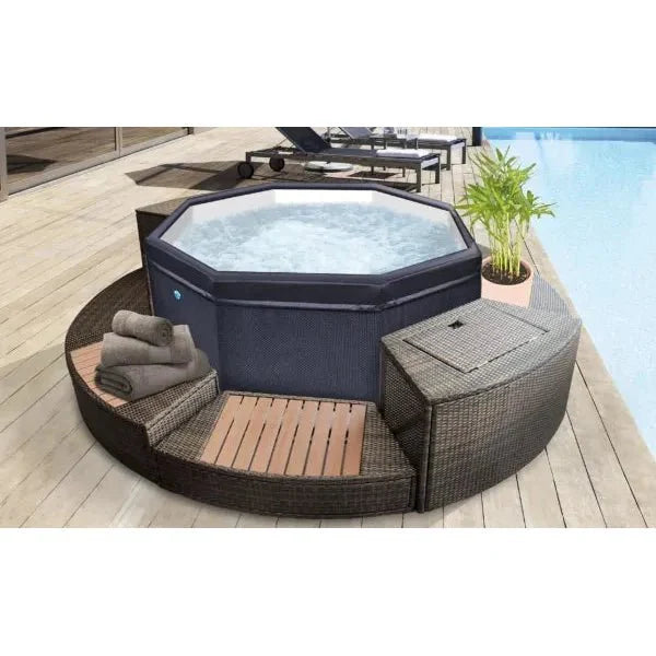 NetSpa - Spa hinchable Octopus + Mobiliario
