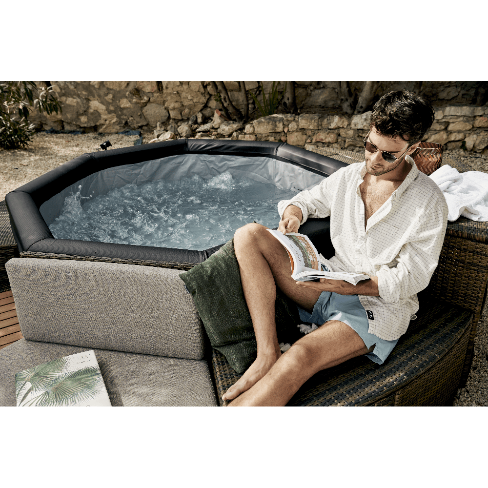 NetSpa - Spa hinchable Octopus + Mobiliario
