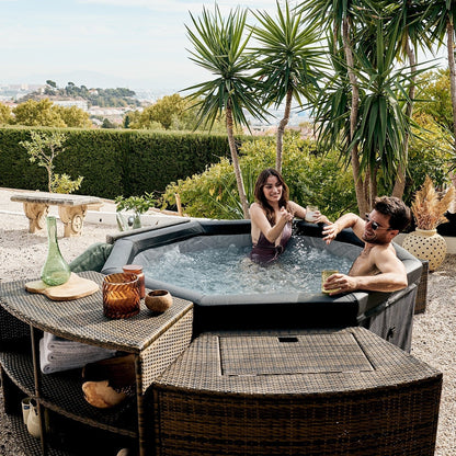 NetSpa - Spa hinchable Octopus + Mobiliario