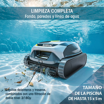 Zodiac - Freedom lite Robot limpiafondos sin cable para piscina