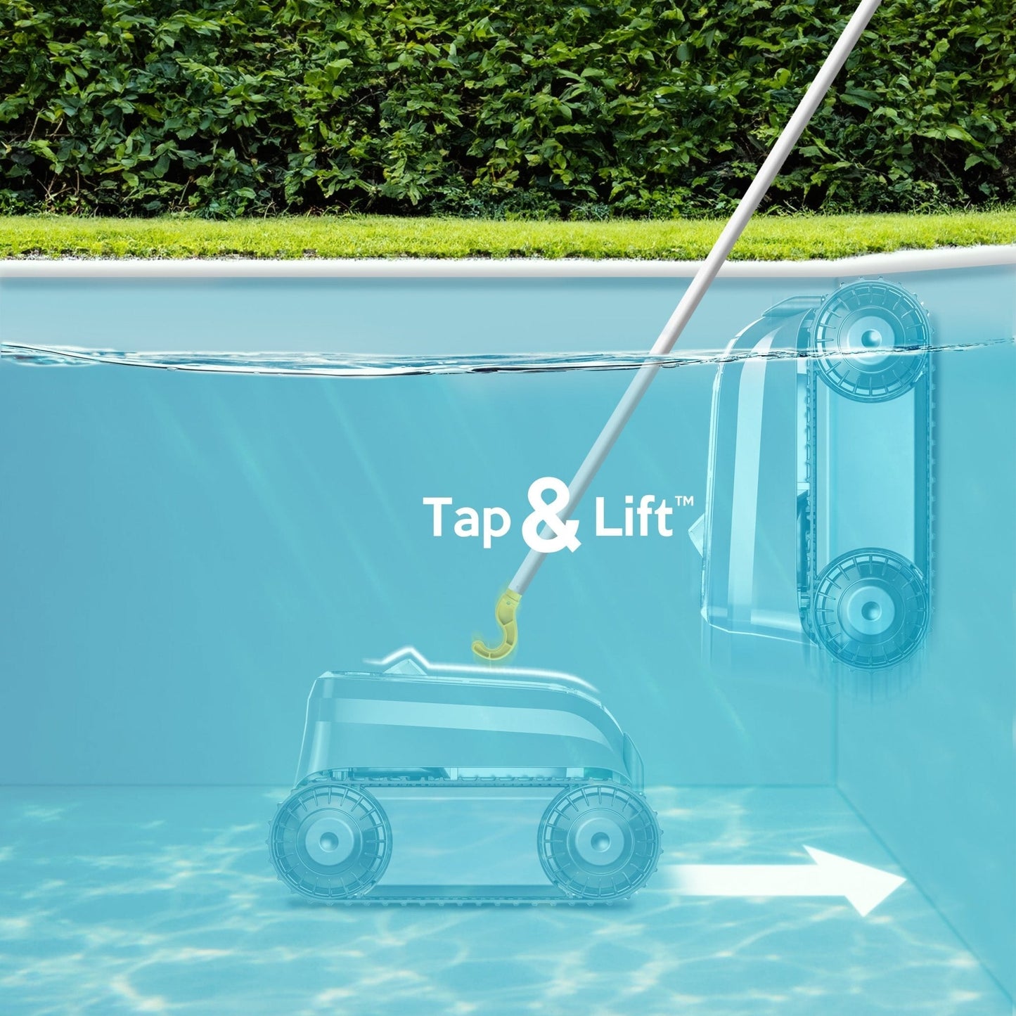 Zodiac - Freedom OF 42 iQ Robot limpiafondos sin cable para piscina