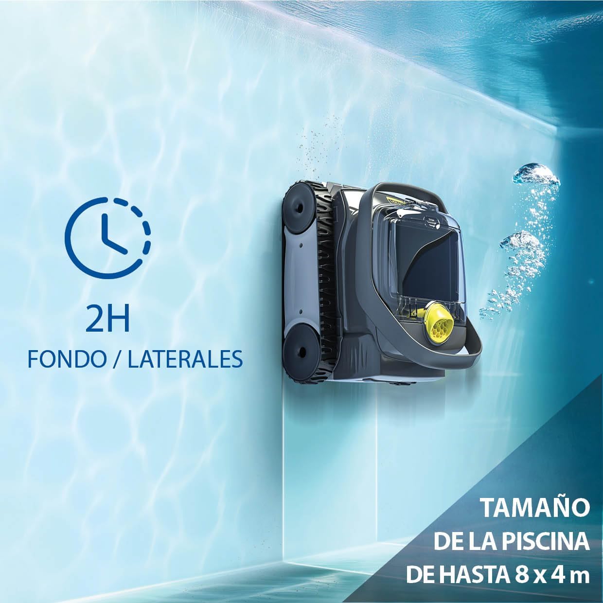 Zodiac - Pixel OP 32 Robot limpiafondos sin cable para piscina